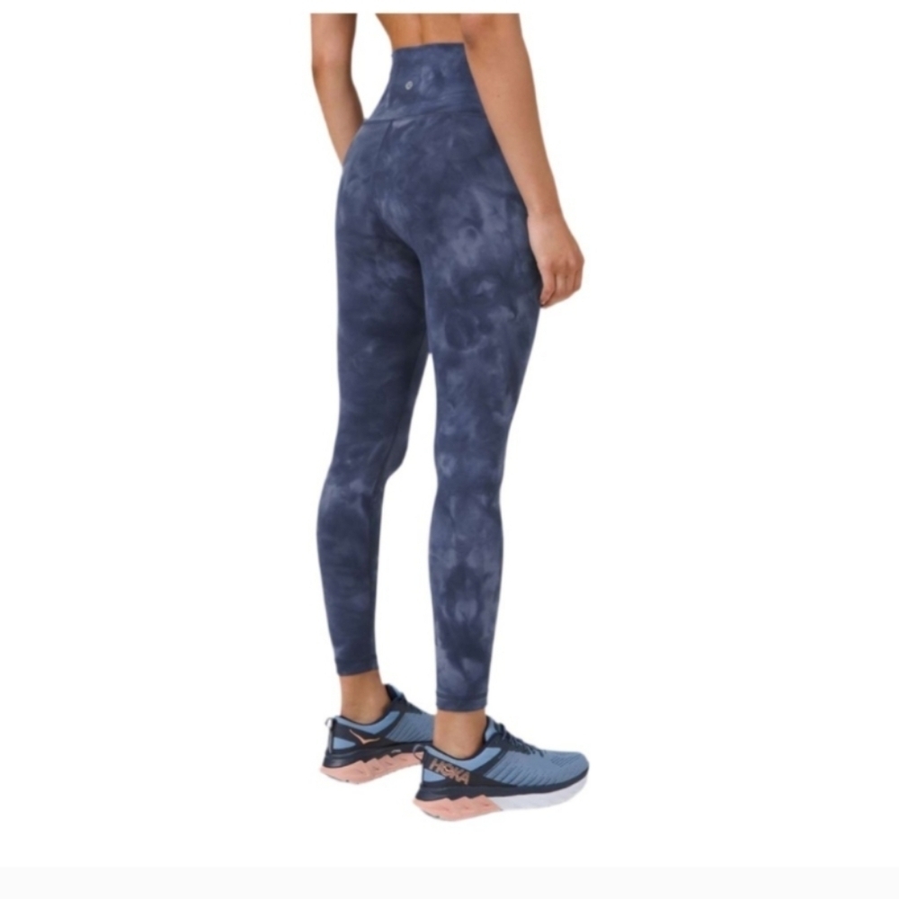 Lululemon Wunder Train High-Rise Tight 25" Diamond Dye - Size 18 EUC - Picture 2 of 9